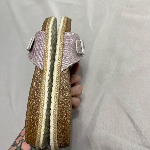 Birkenstock Papillio Madrid Purple Sandals Size 37 Ladies 6 - Picture 6 of 7